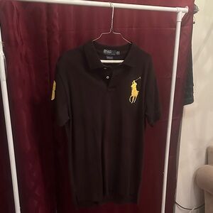 Polo by Ralph Lauren Dark Polo with Yellow Logo
